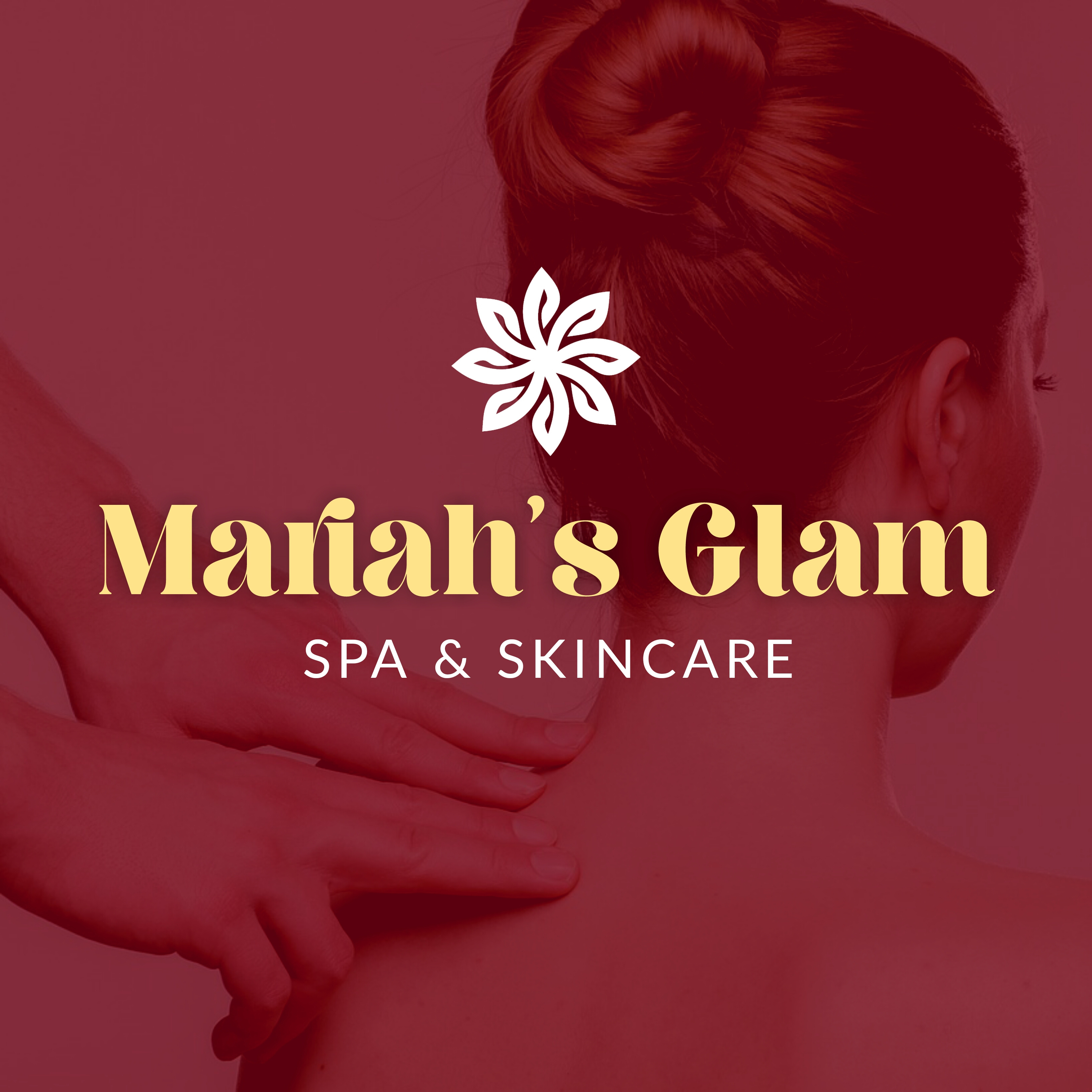 Mariah's Glam 3d branding business logo eco conscious graphic design logo minimalism ui wordmark