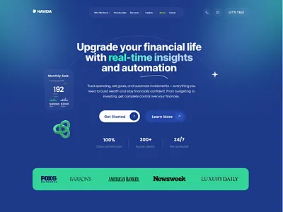 Financial Automation UI – Concept Design crypto crypto design dark design dark hero dark theme dark website finance finance website hero fintech fintech hero fintech website hero landing landing page ui design web design web designer web ui website website design