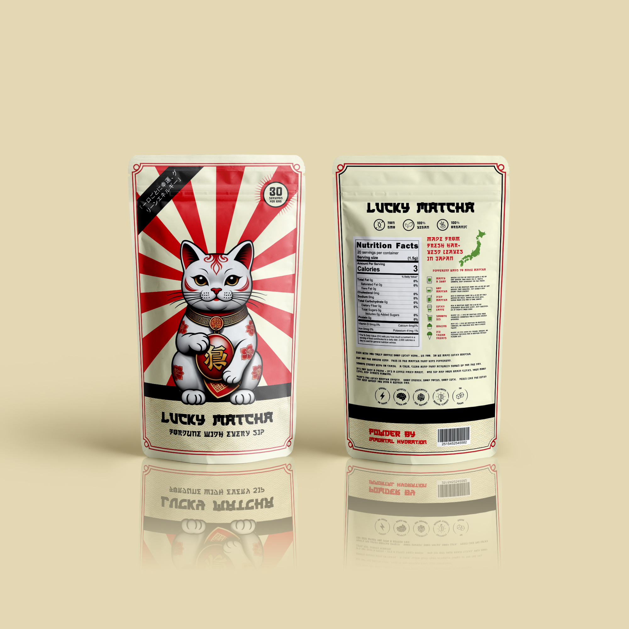 Example of Design Custom Standup Pouch Packaging