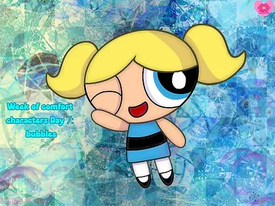 Week of comfort characters Day 7: bubbles art post art tag digital art drawing fan art illustration