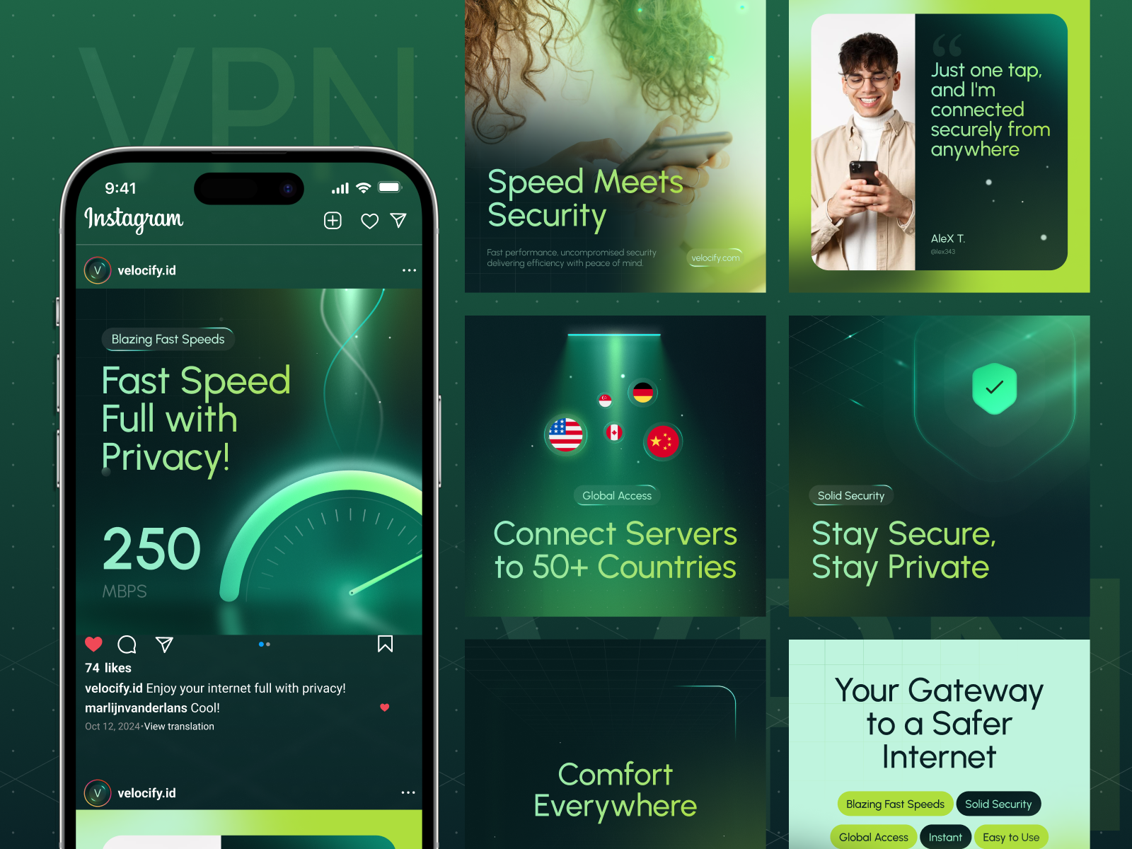 Example of Social & Ads Design