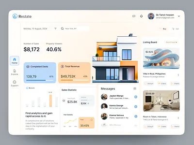 Verve Real Estate Platform Webapp app clean design ios app product property real estate uiuxdesigner ux webdesign