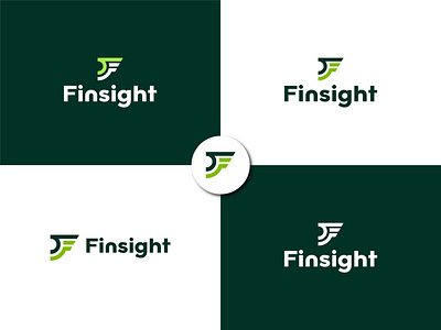 Finsight Logo & Brand Identity Design (Unused – For Sale) ai brand identity branding design f financial financial logo fintech graphic design letter f letter logo logo logo design logofolio minimalist modern monogram personal brand symbol tech