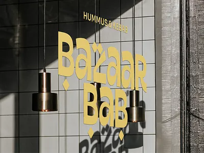 Logo design | Bazaar Bab bazaar bab branding design graphic design lietuva lithuania logo logotipas typography