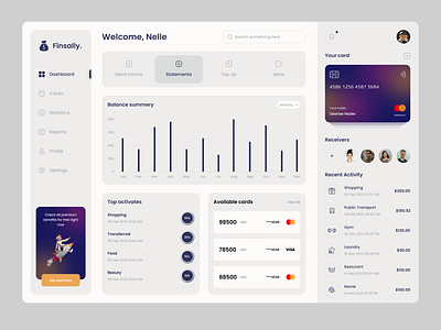 Dashboard dashboard element graphic design motion graphics ui