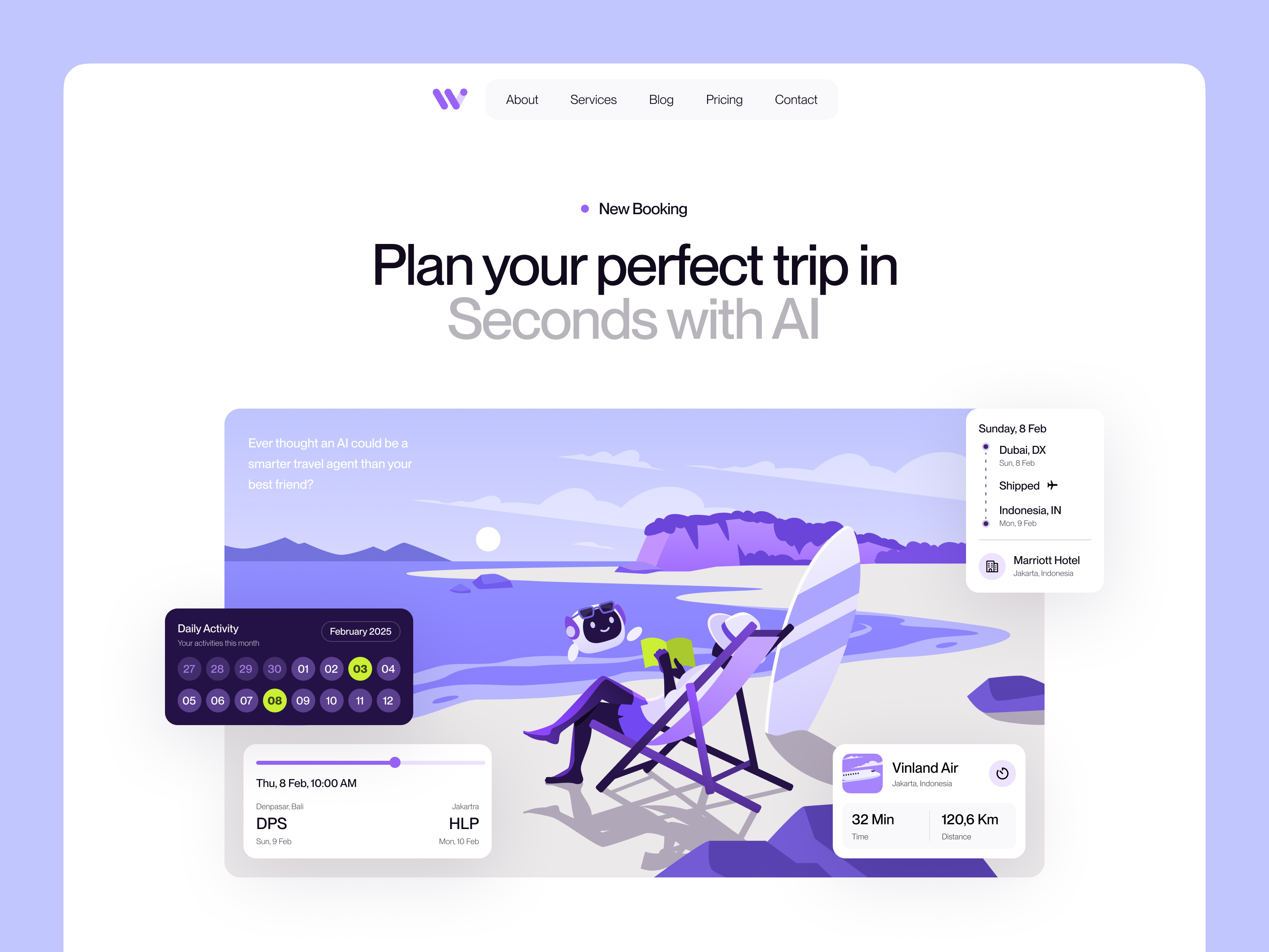 Example of Landing Page Design