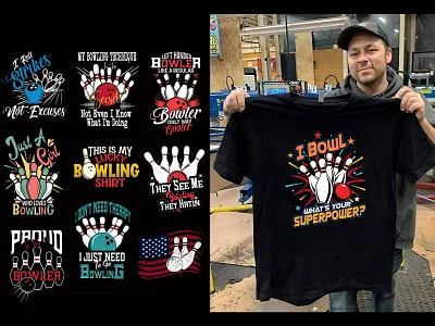Typography t shirt design bowling custom design graphic design love outdoor pin player png sports tshirt tshirt design typography typography dsign unique