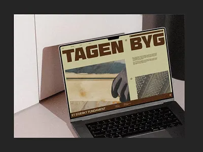 TAGEN BYG animation branding design graphic design illustration layout logo motion graphics typography ui vector