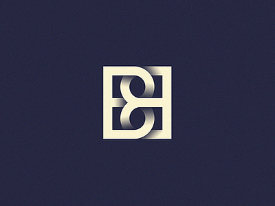 monogram BB bb concept letter logo monogram