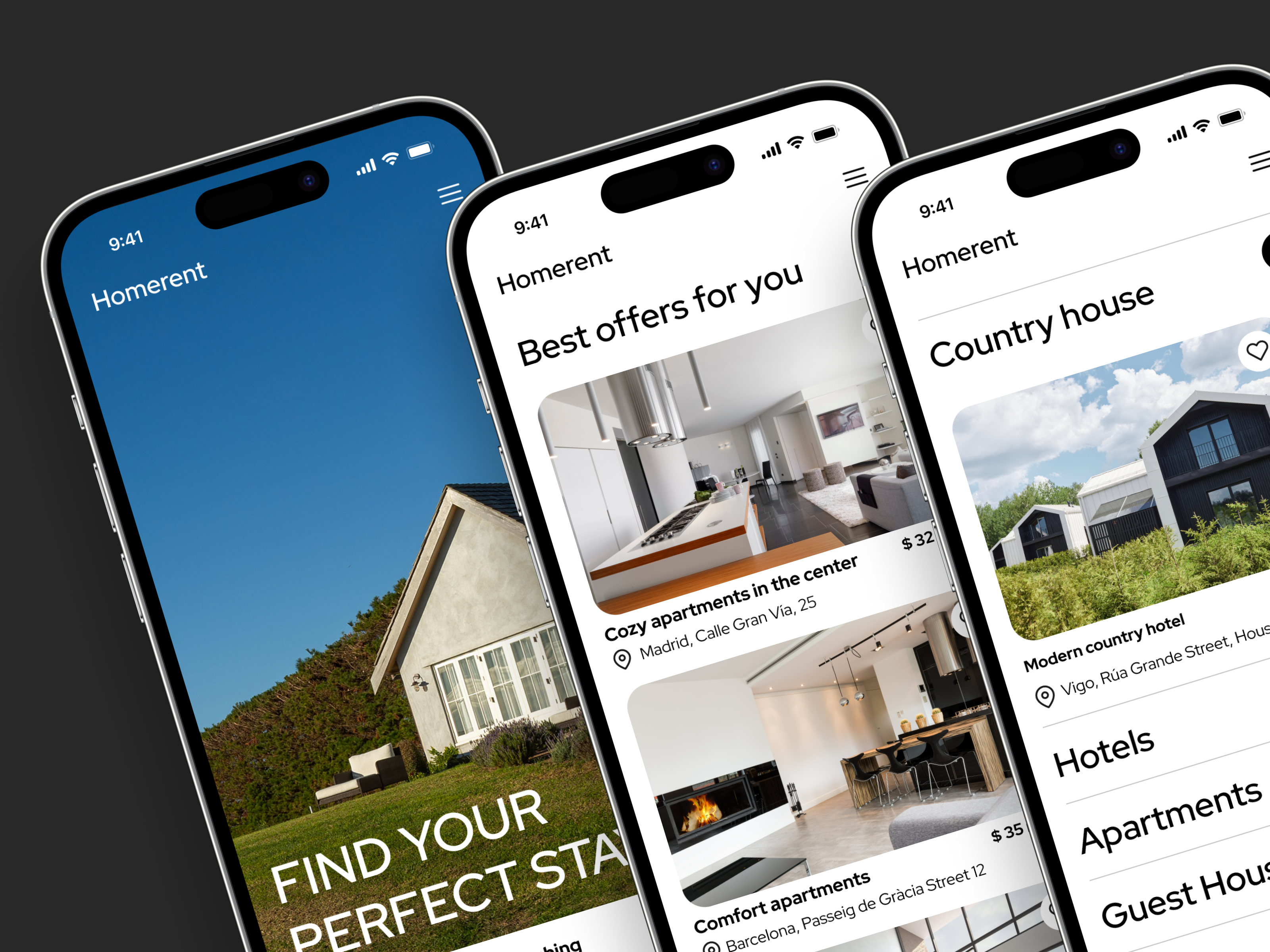 Example of Mobile App Redesign Services