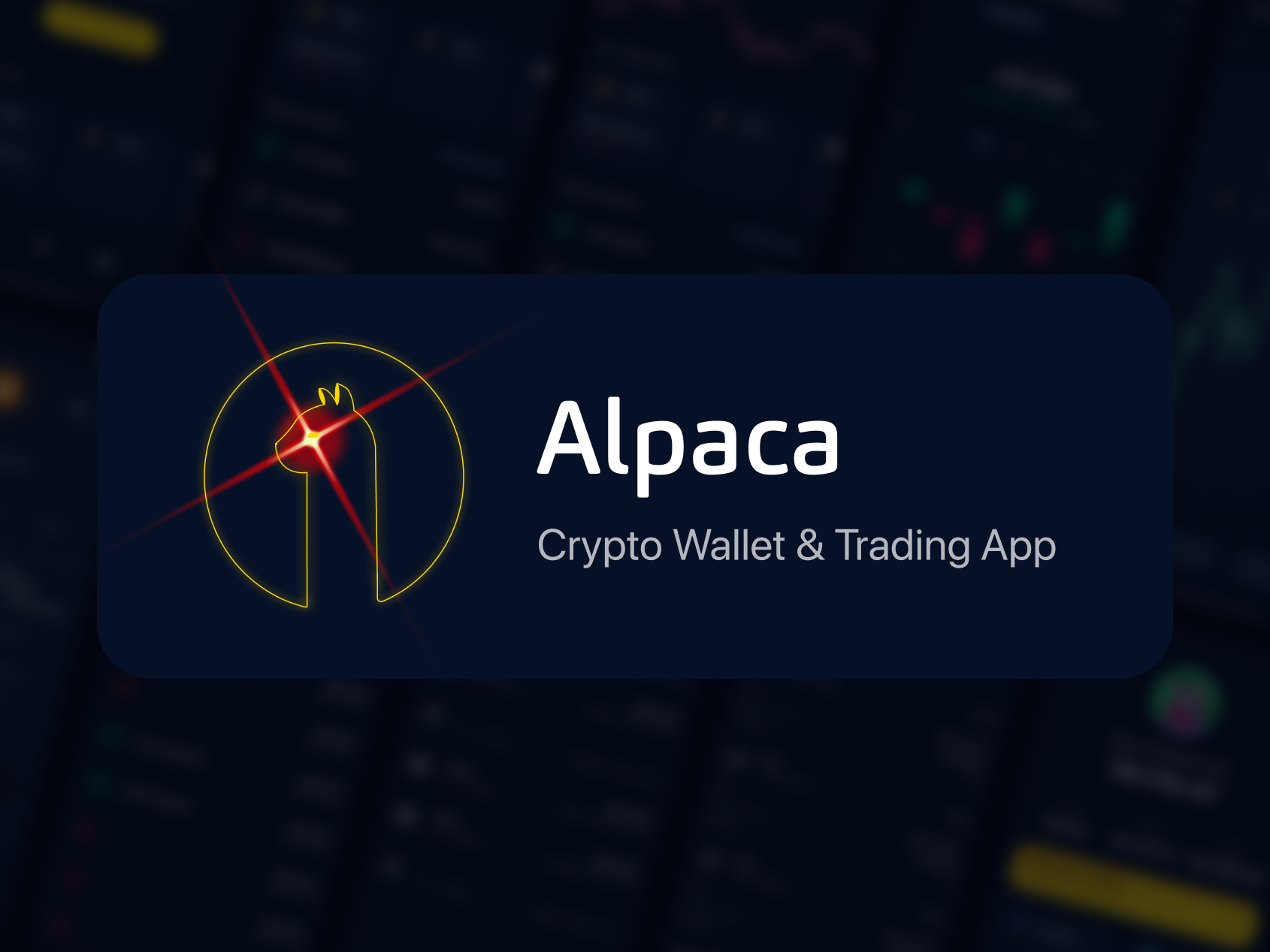 Alpaca - Crypto Wallet & Trading App crypto design interaction design ios trading ui usability ux wallet web3