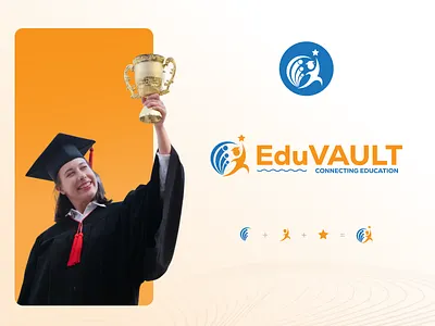 EduVAULT – Smart Education Management Logo academictools brand branding creative creativelogodesign dashboarddesign educationlogo edulogo edumanagement identity inspiration institute learningplatform logodesign management minimalistlogo stationery students uidesign