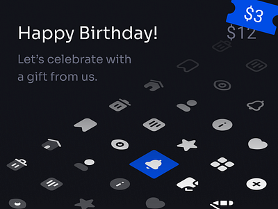 It's our 3rd Birthday! 123done clean discount figma icon icon design icon set icon system iconjar iconography icons minimalism symbol ui universal icon set user interface vector icons