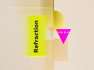 Refraction Phase 3d 3d render 3dmodeling 3drender blender blender3d cinema4d design design language motion graphics visualization