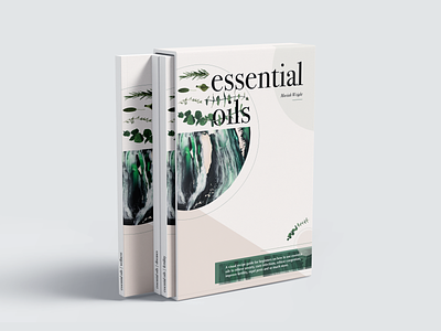 ✨ Essential Oil ✨ eBook Cover book book cover branding design ebook essential oil graphic design illustration minimalistic