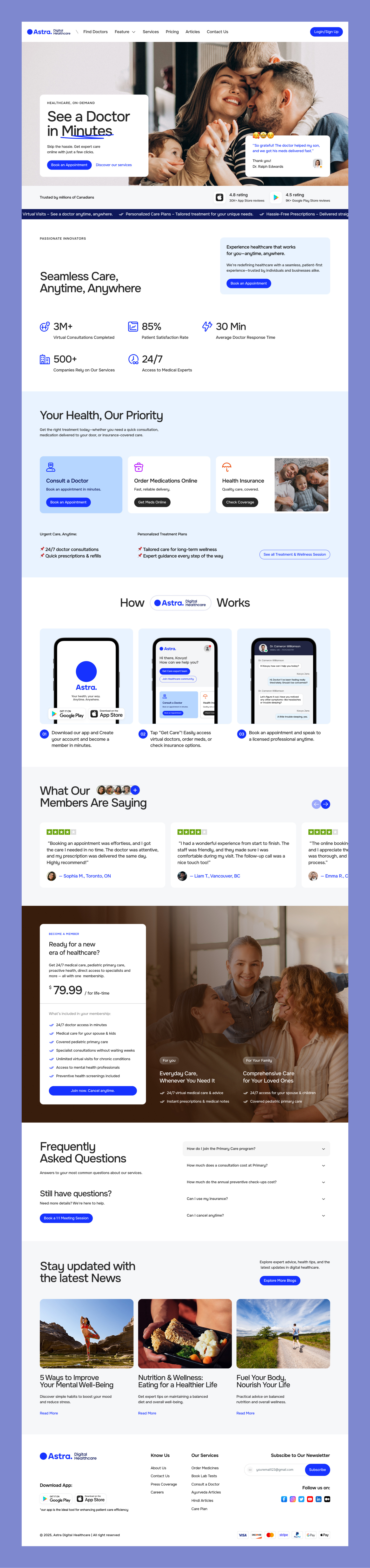 Example of Modern Landing Page Designs