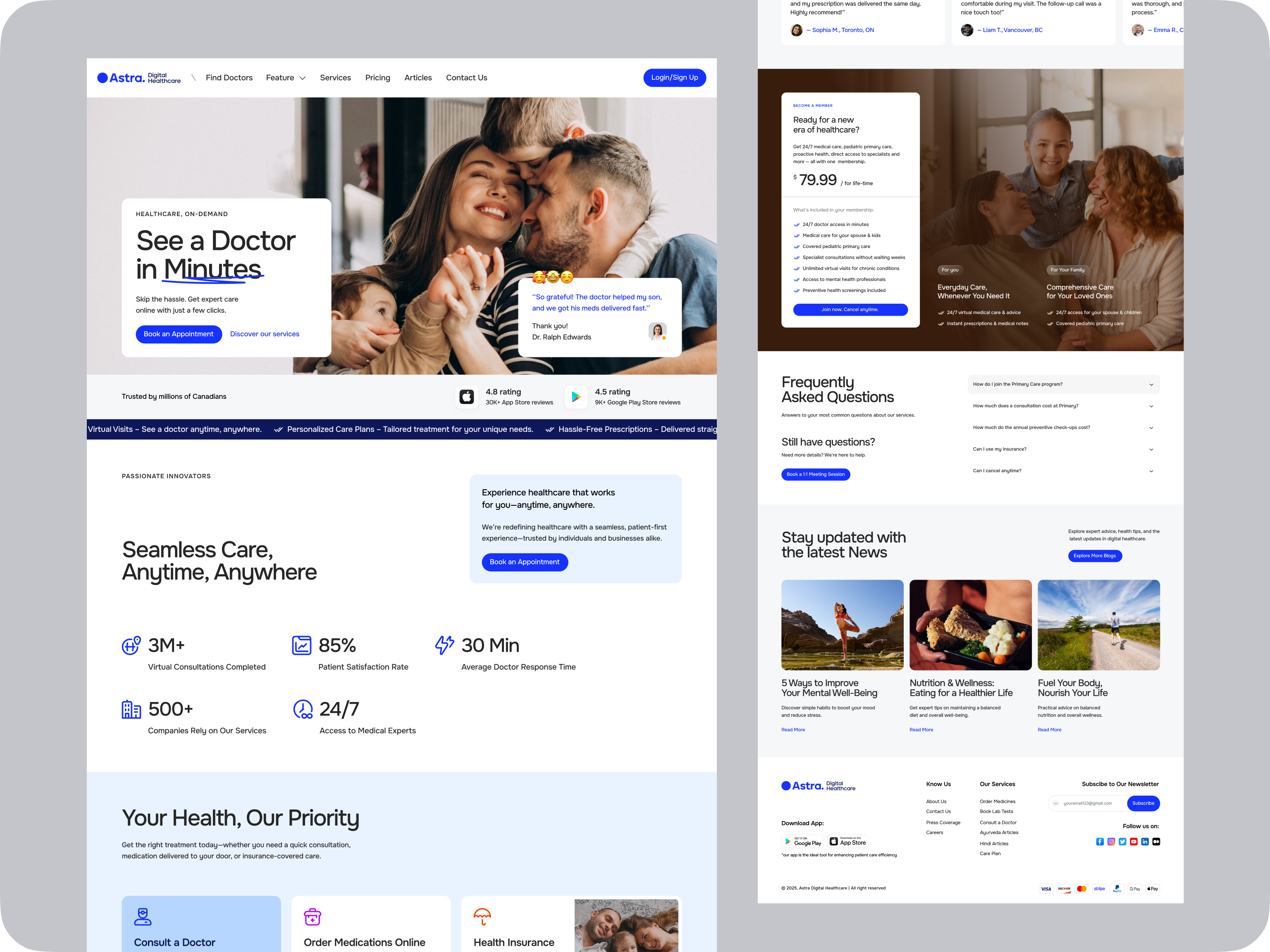 Example of Modern Landing Page Designs