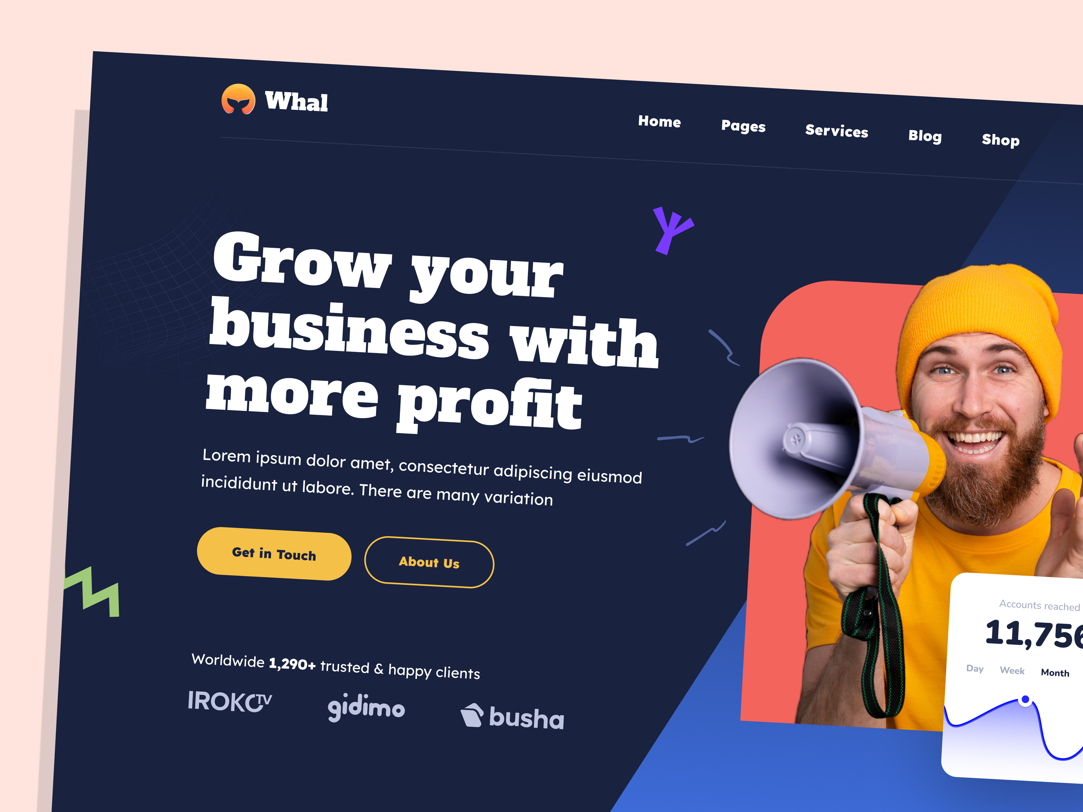 Example of Landing Page Design + Development