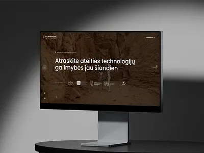 Starkodas - WEB Design for IT Technology Company creativedirection itcompany landingpagedesign minimaldesign modernui representative web techcompany ui uidesign ux uxdesign web web design webdesign websitedesign webui