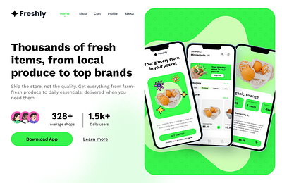 Grocery Delivery App app uxui