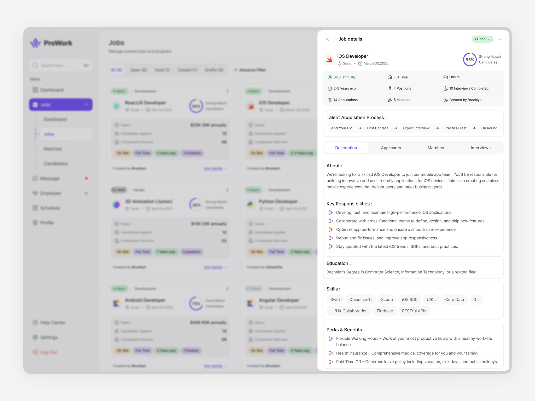 Example of Hrms Design & Development