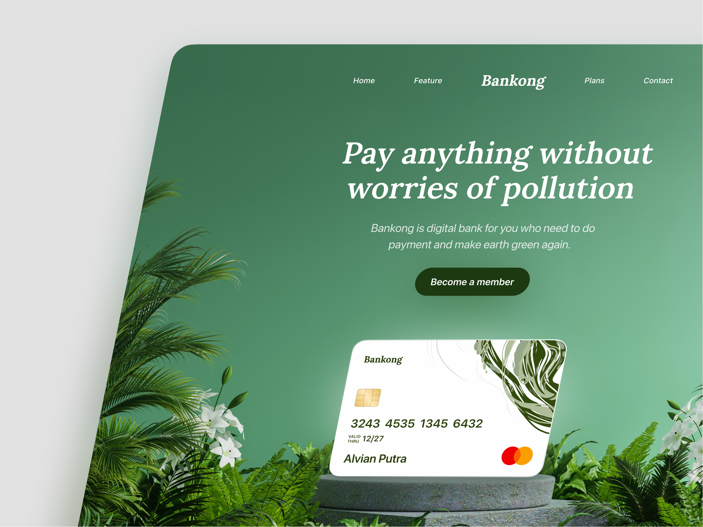 🏦 Bankong - Digital Bank Landing Page By Alvian Teddy Cahya Putra 👨🏻‍🎨 ...