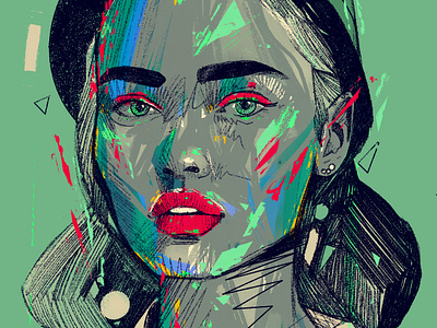 Feeling minty ai portrait illustration ai portrait illustrator character design faceillustration illustratedface illustratedportrait illustration illustrator people portrait portrait illustration portrait illustrator portraitartist portraitdraw portraitillustration portraiture procreate