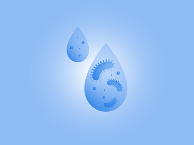 Climate icons — Water pollution climate change graphic design icons symbol