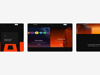 ODINAUT – Case Study astronaut branding dark freelance gsap it outsourcing minimal space visual identity website