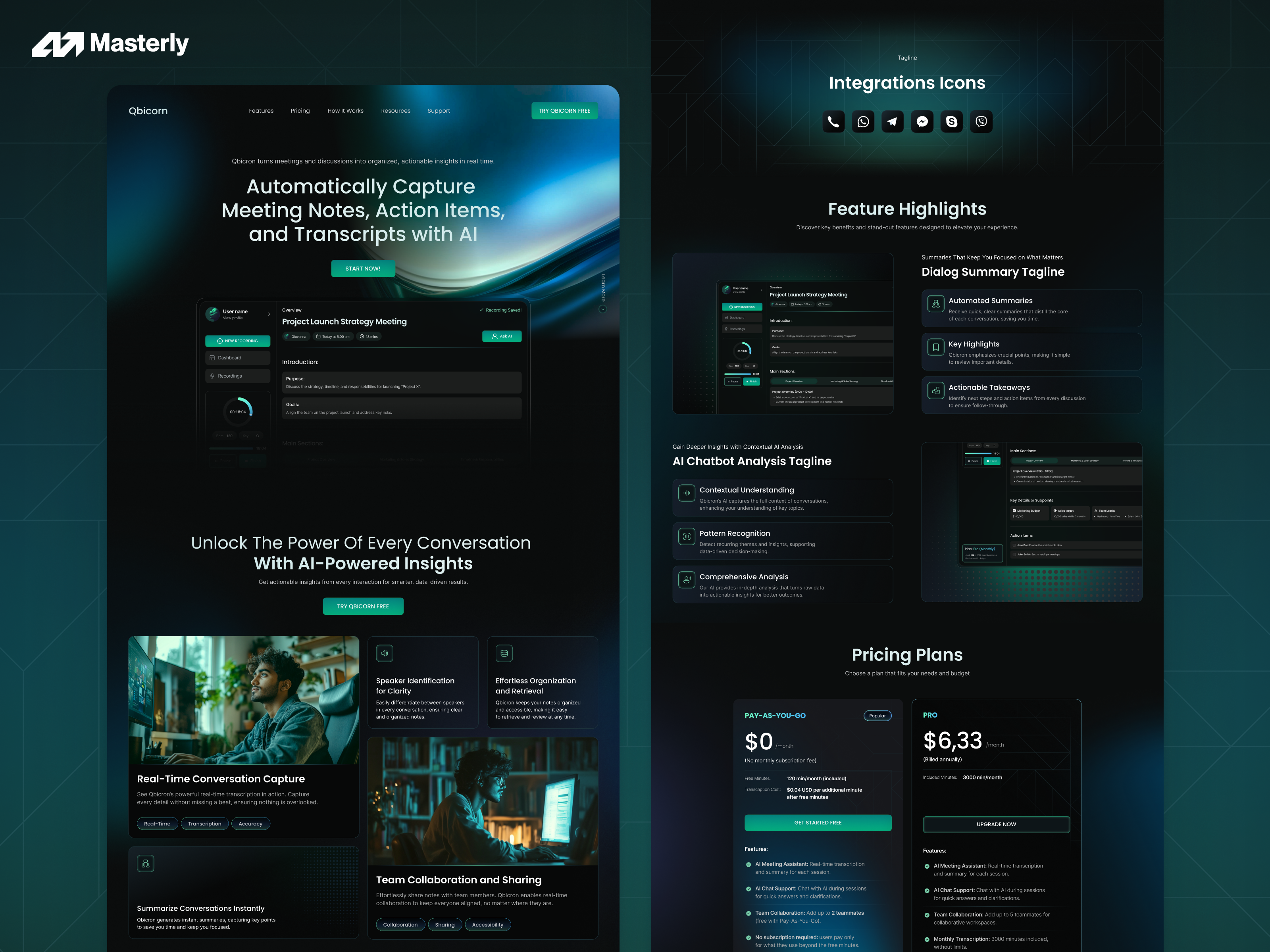 Example of Saa S Website Design & Webflow Dev