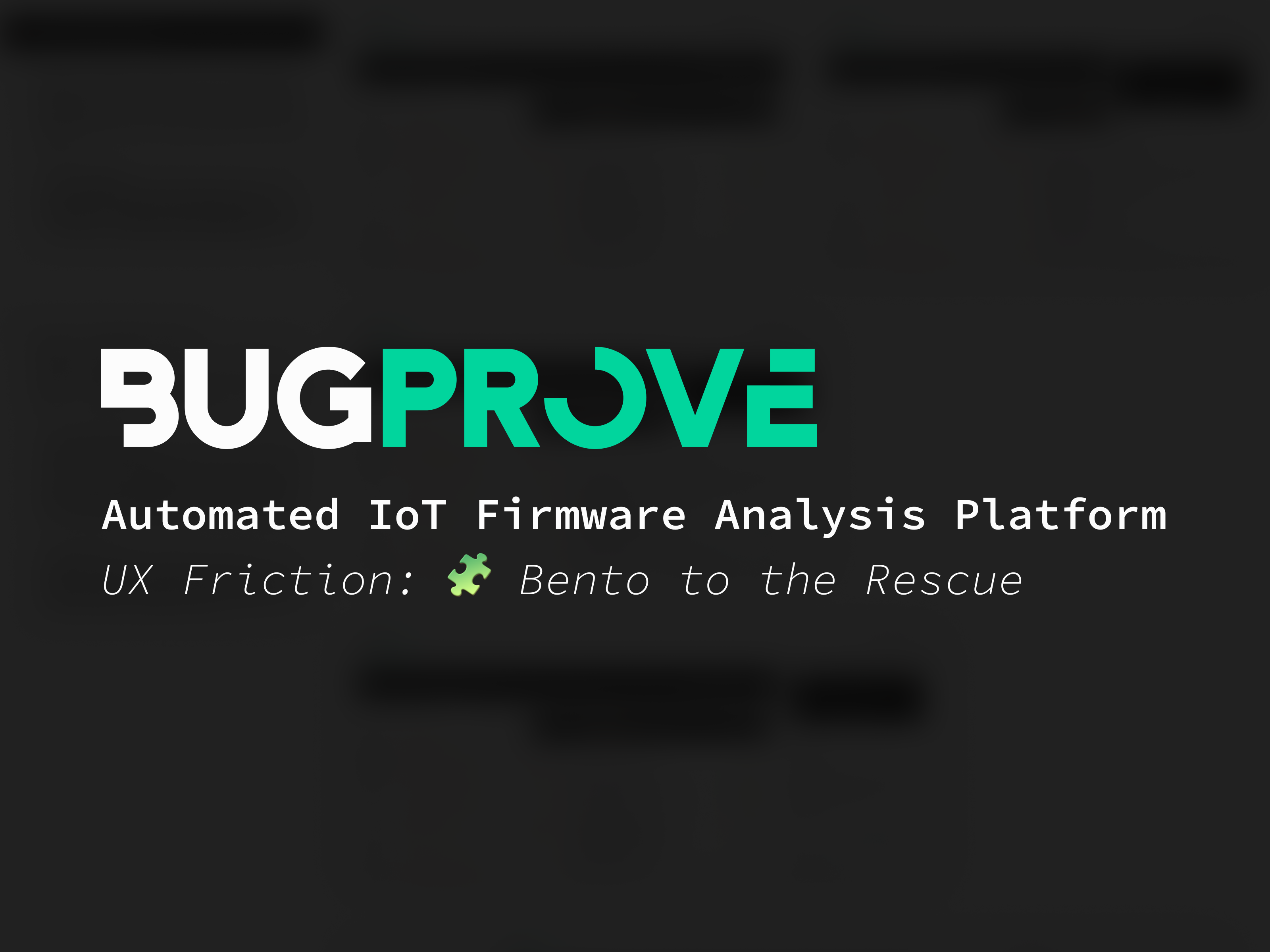 UX Friction Point: 🧩 Bento to the Rescue bento clean design cybersecurity fluid ui interaction design responsive ui sidebar ui ux