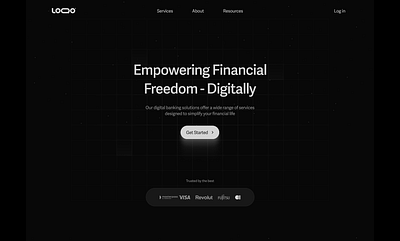 Crypto Banking Web Project banking crypto ui web design