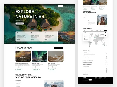VR-TOURS | Website Design booking interface product service tour tourism travelling trip ui ui design ux uxui vacation virtual tour vr tour web web app website website design