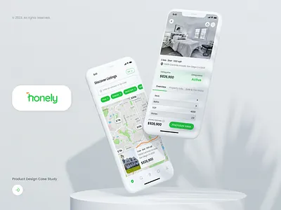 Honely - Real Estate ai artificial intelligence br broker clients data data analytics design figma find home home machine learning ml mobile app property real estate search home ui ui design ux