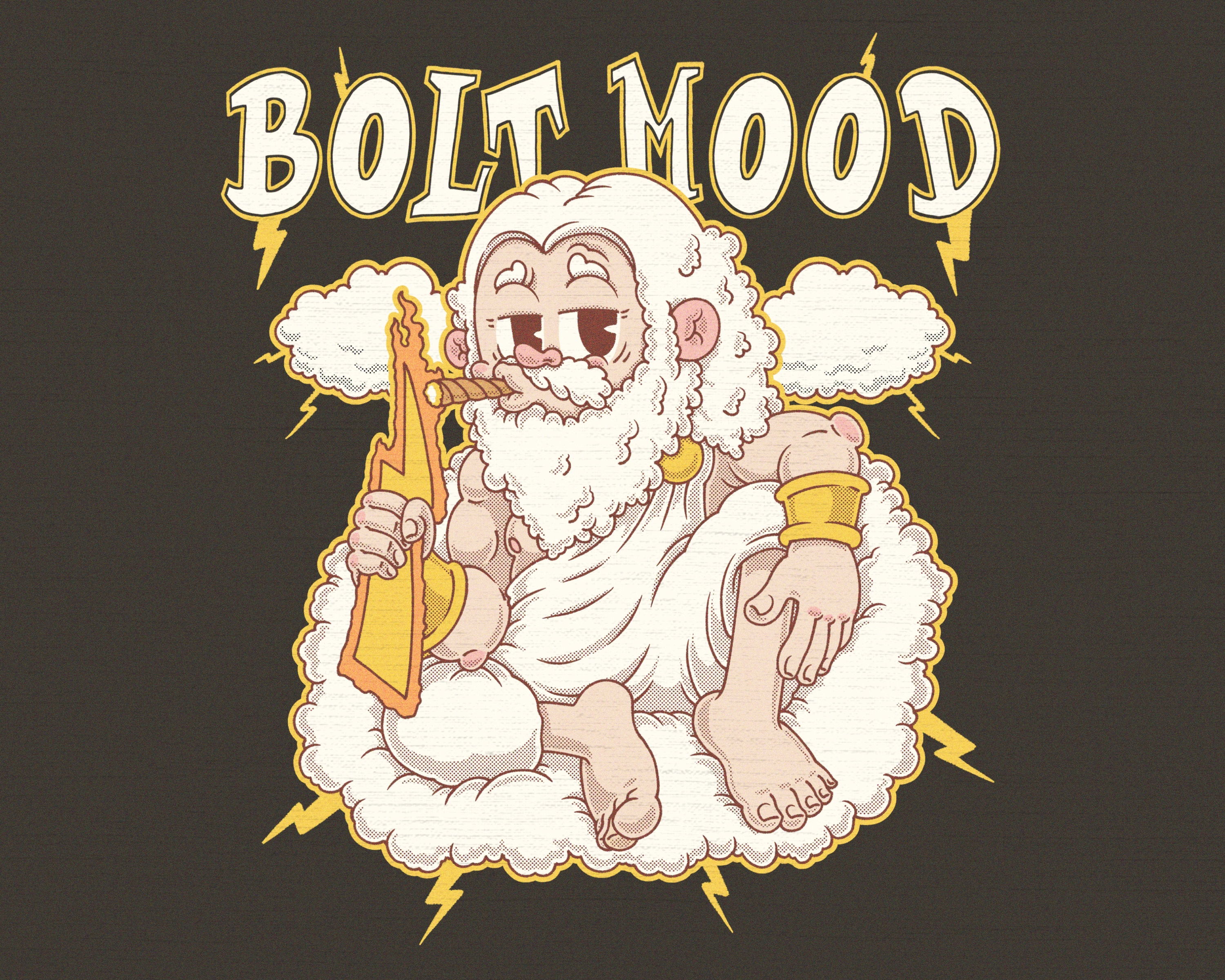 Example of Retro Vintage Illustration 