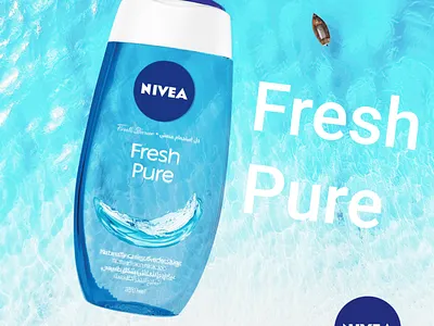 Freshness Reimagined – NIVEA Ad Concept branding design graphic design illustration logo motion graphics typography ui ux vector