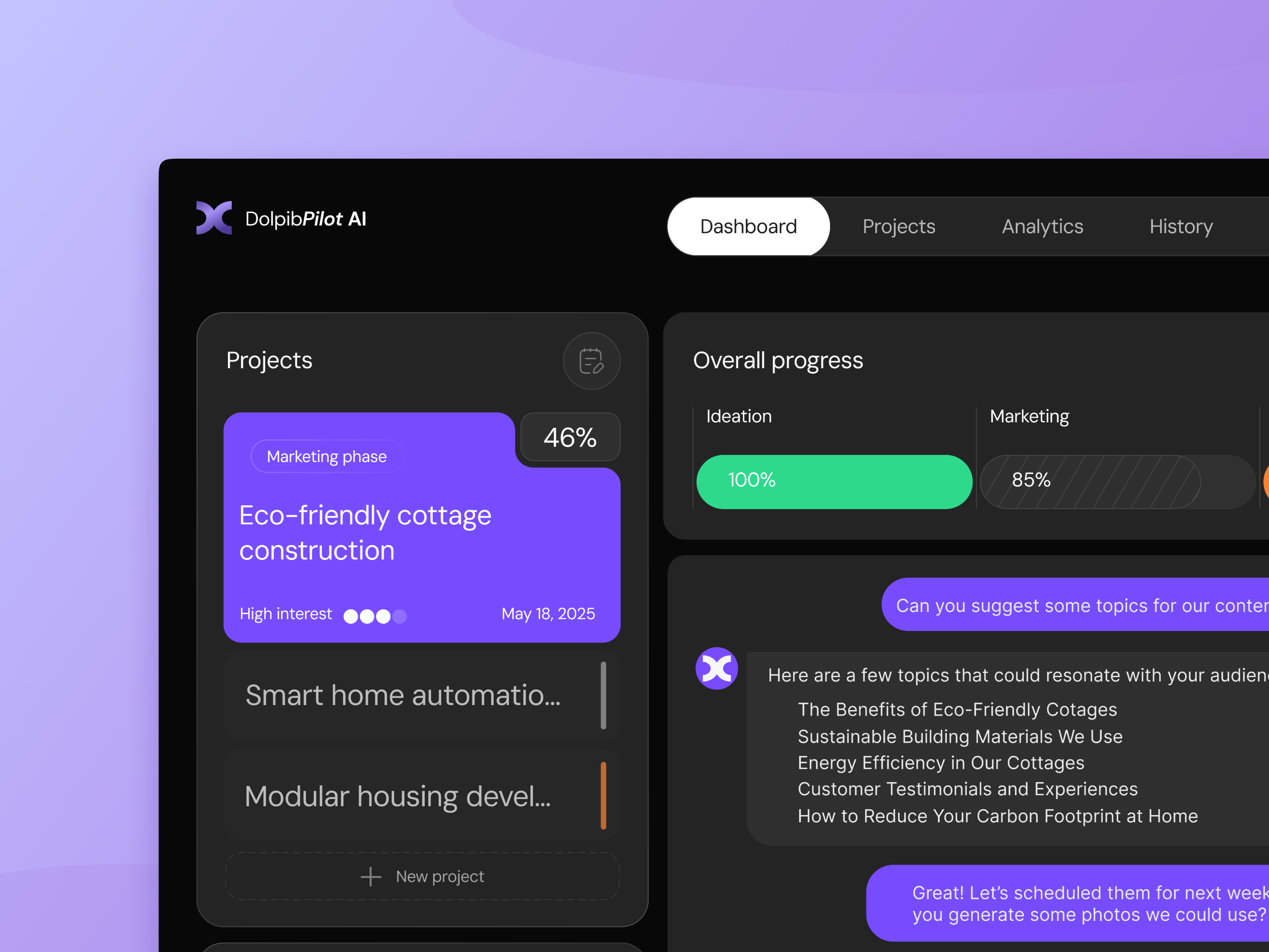 AI Project Tracker Dashboard – Clean, Data-Driven UI for Teams✨ ai ai agent dashboard ai assistant website ai dashboard ai landing page ai project tracker ui ai project website ai ui design ai ui ux ai website ai website design dashboard dashboard ui graphic design project tracker ui ui ux web design