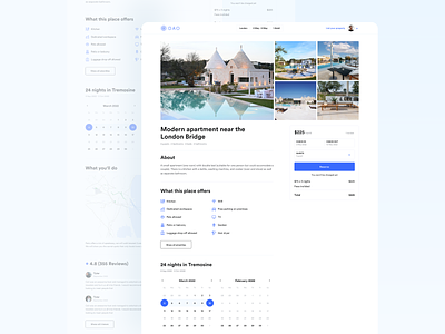 Property Rental Marketplace - Property Booking booking design marketplace mobile property property page real estate ui ux web