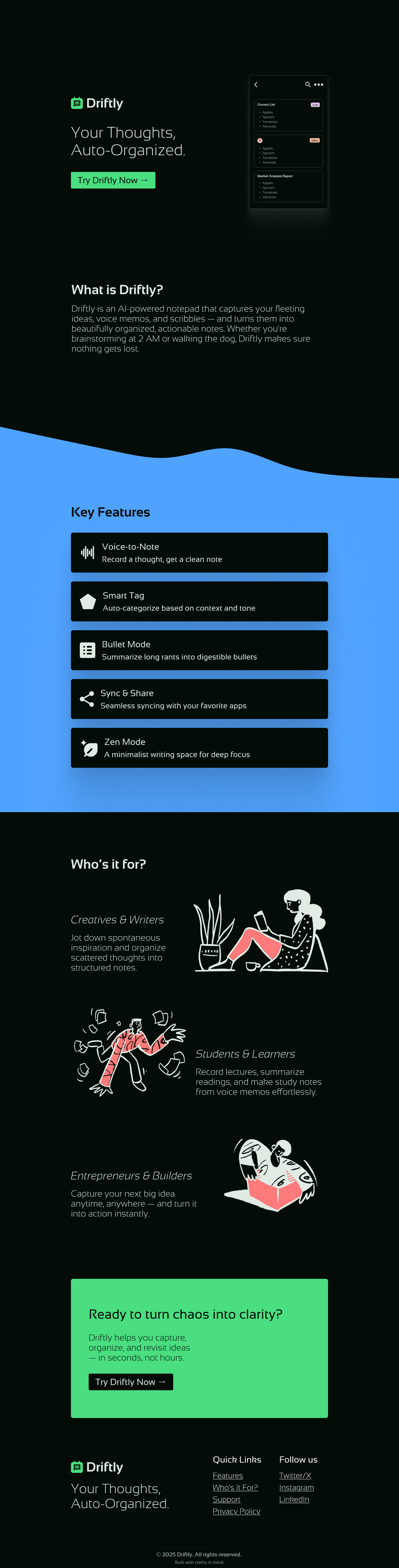 Landing Page dailyui