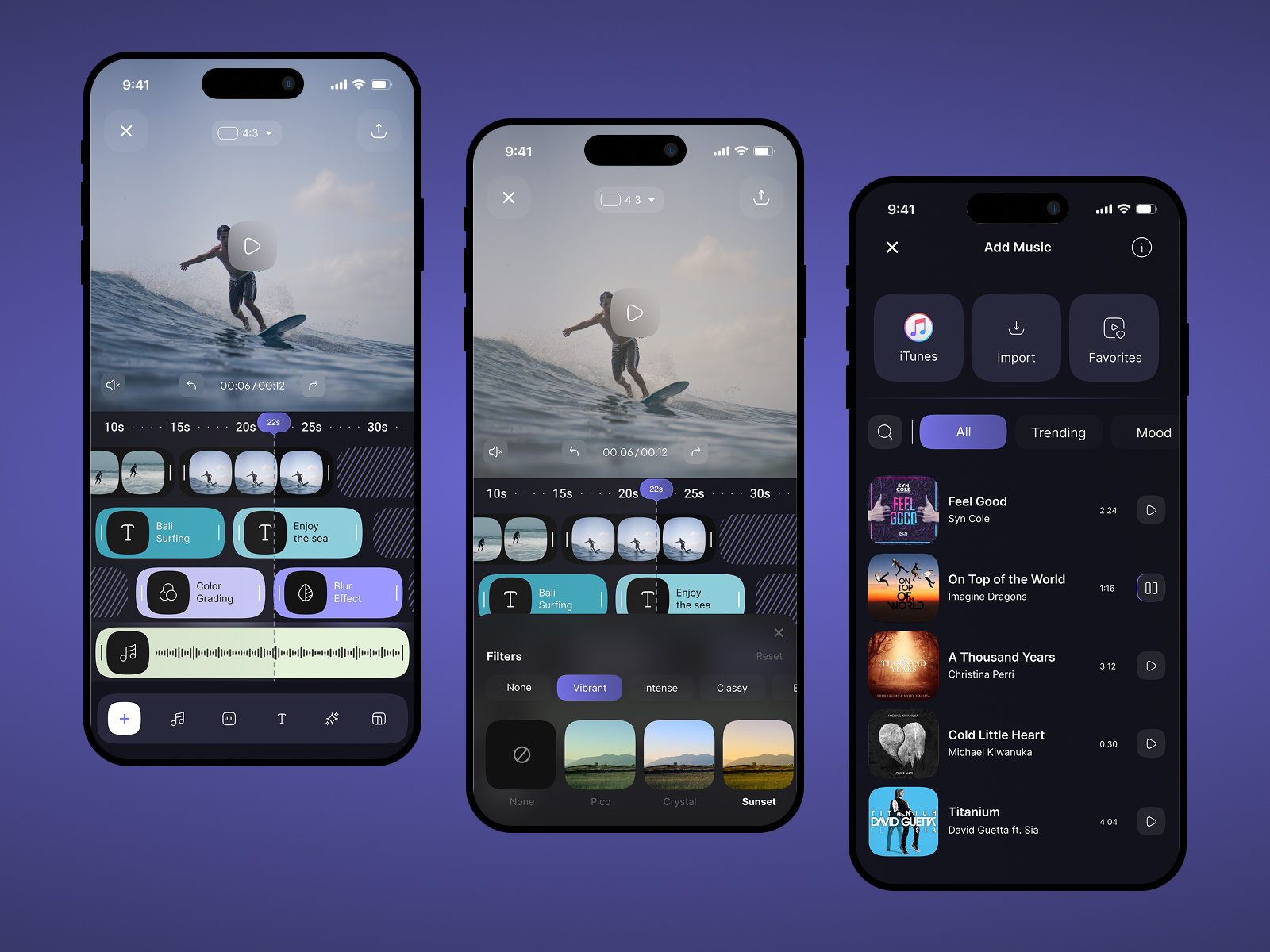 FrameFlow – A Next-Gen Video Editing App app design bmvsi clean ui creative app dark mode editing editing software filmmaking minimal motion graphics photo editing professional tools uiux user experience video editing video tools