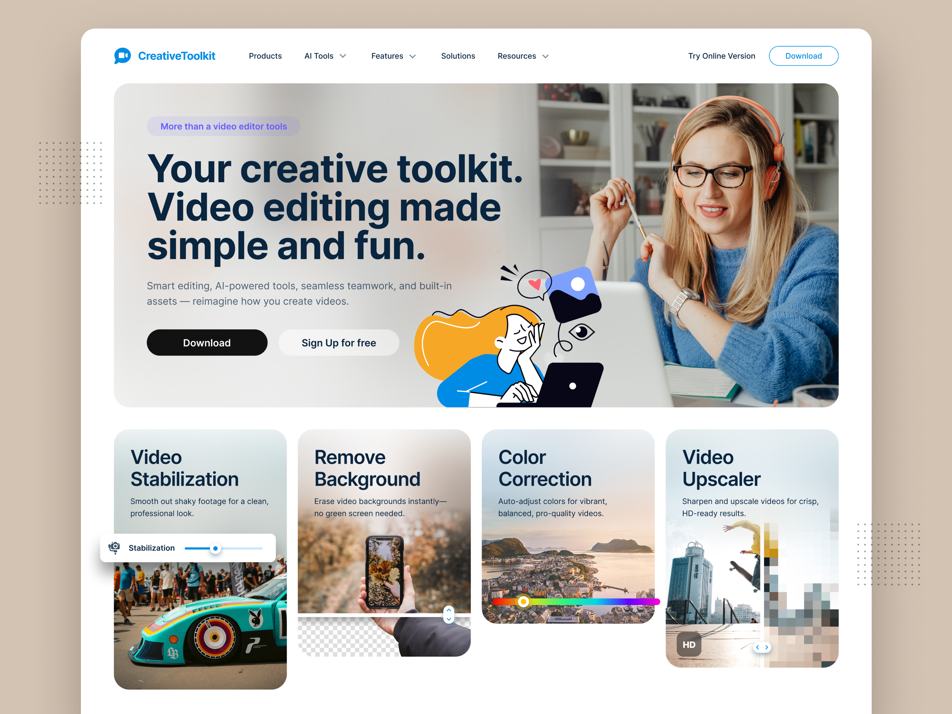 Example of Website Design