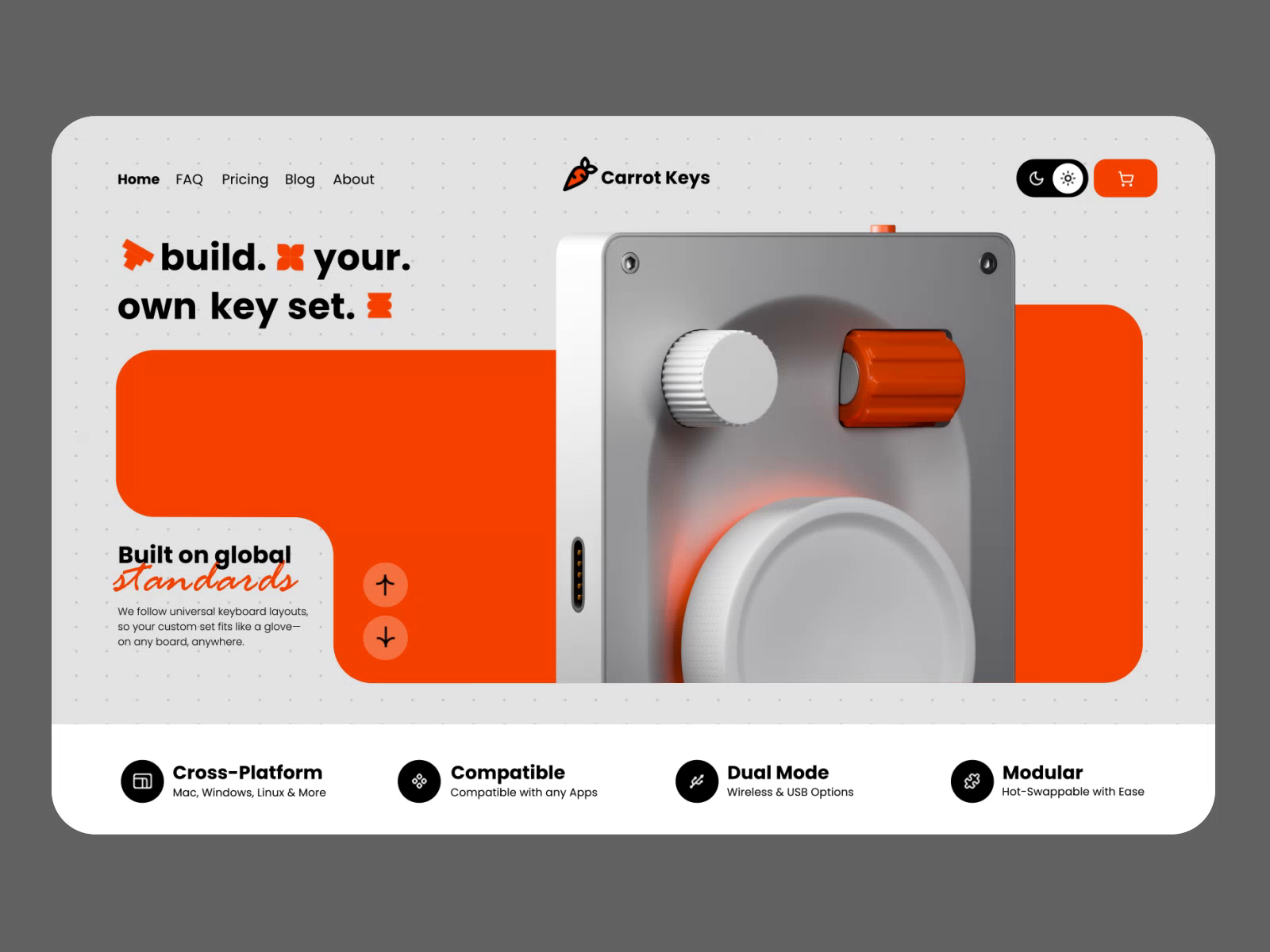 Example of Total UI, Branding & Ads Solution