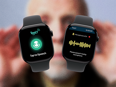 TooLy a tool for deaf ai deaf product product design sign language smartwatch speech ui uiux ux
