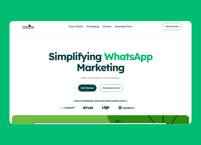 Markter Website | Simplifying WhatsApp Marketing For Businesses markter ui website whatsapp marketing