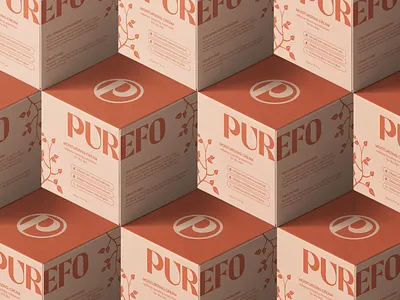 Minimalist skincare branding branding, cosmetic packaging design monogram natural