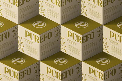 Minimalist skincare branding branding, cosmetic packaging design monogram