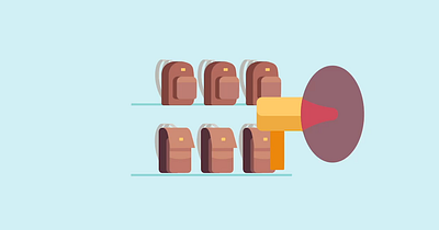 Next Big Move | Spinning megaphone 2d 2d animation after effects animation animator art design