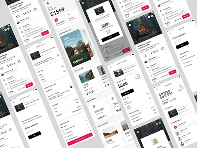 Airbnb Wallet App airbnb airbnb app booking app finance travelling app wallet wallet app