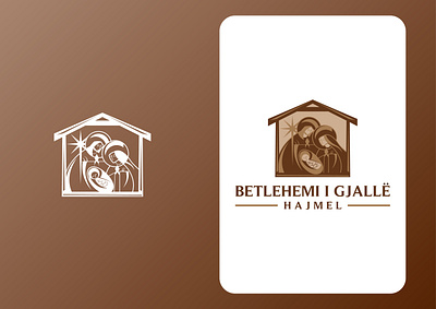 Betlehemi i Gjallë Hajmel branding designer illustration logo vector