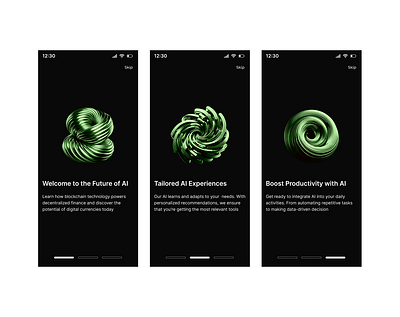Onboarding ai artificial inte onboarding onboarding ui onboardingui ui uiux webdesign